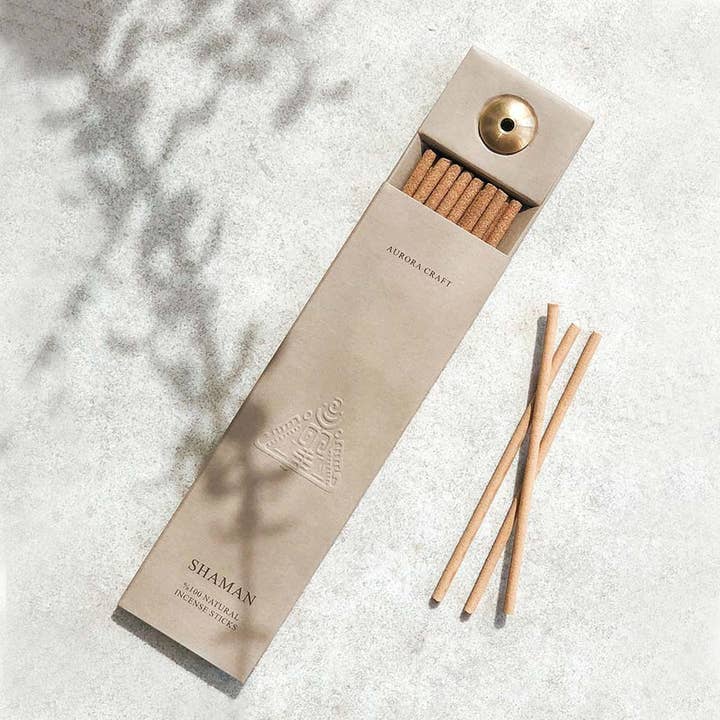 Aurora Craft - Wholesale Incense - Shaman - Natural Incense Sticks (Palo Santo, Copal)