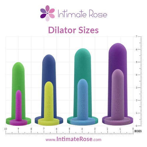 Intimate Rose - Wholesale Sex Toy - Silicone Vaginal Dilators Size 32
