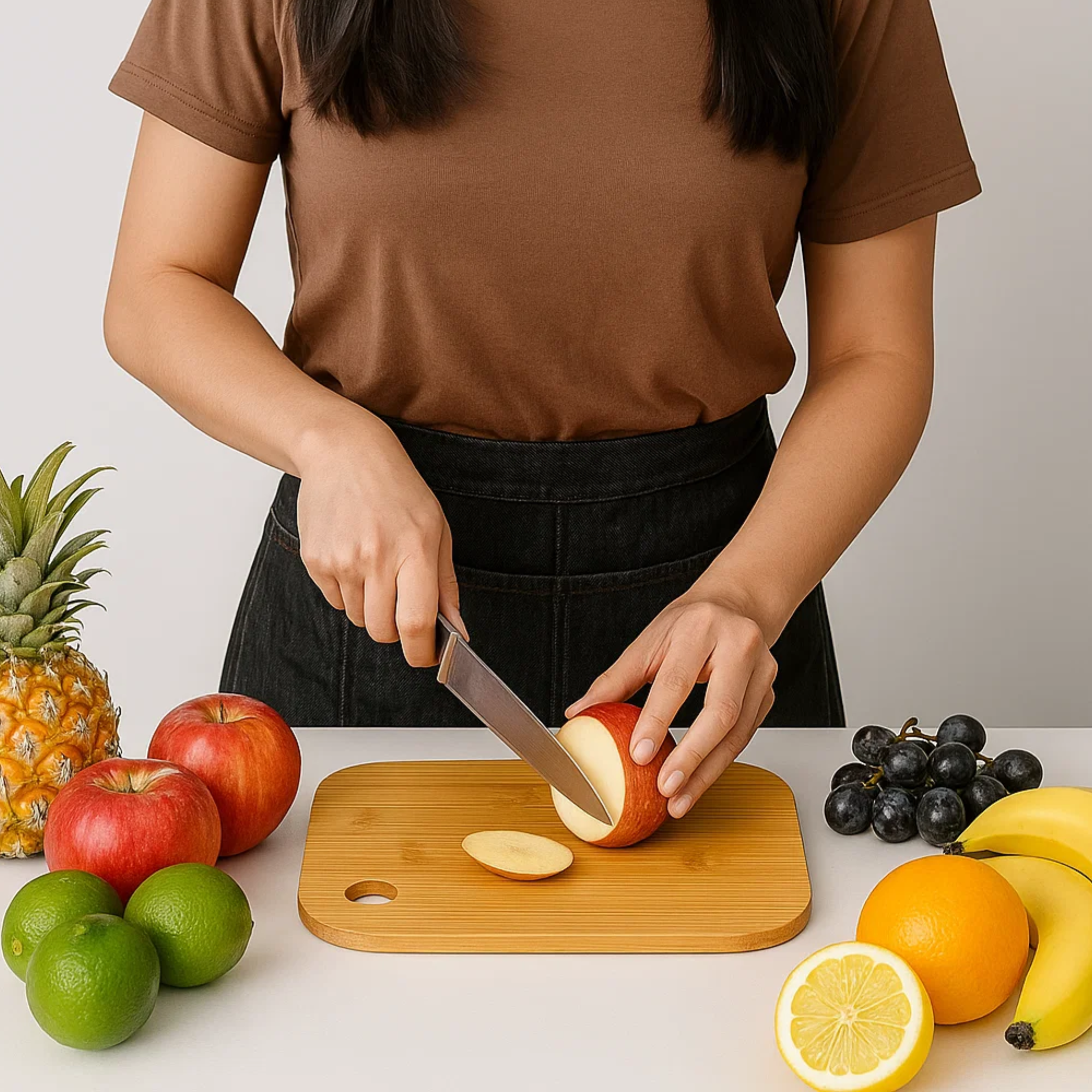 INVISION - Wholesale Cutting Board - 24pc 8x6" Bamboo Mini Blank Boards – Bulk for Custom Gifts7