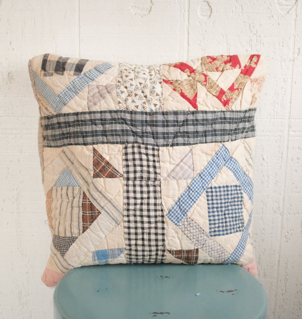 Reclaim Creative - Wholesale Throw/Decorative Pillow - Quilt Pillow - Assorted Quilts1