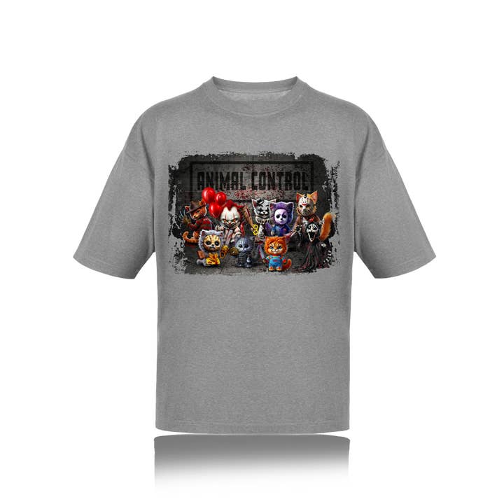 SquatchSwag - Wholesale T-Shirt (Graphic) - Unisex - Kitty Slashers - Animal Control 1