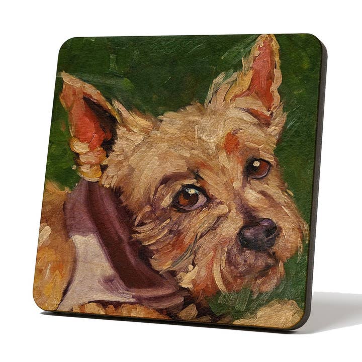 Porta-copos Silky Terrier por K. Huke por atacado de American Brand Studio