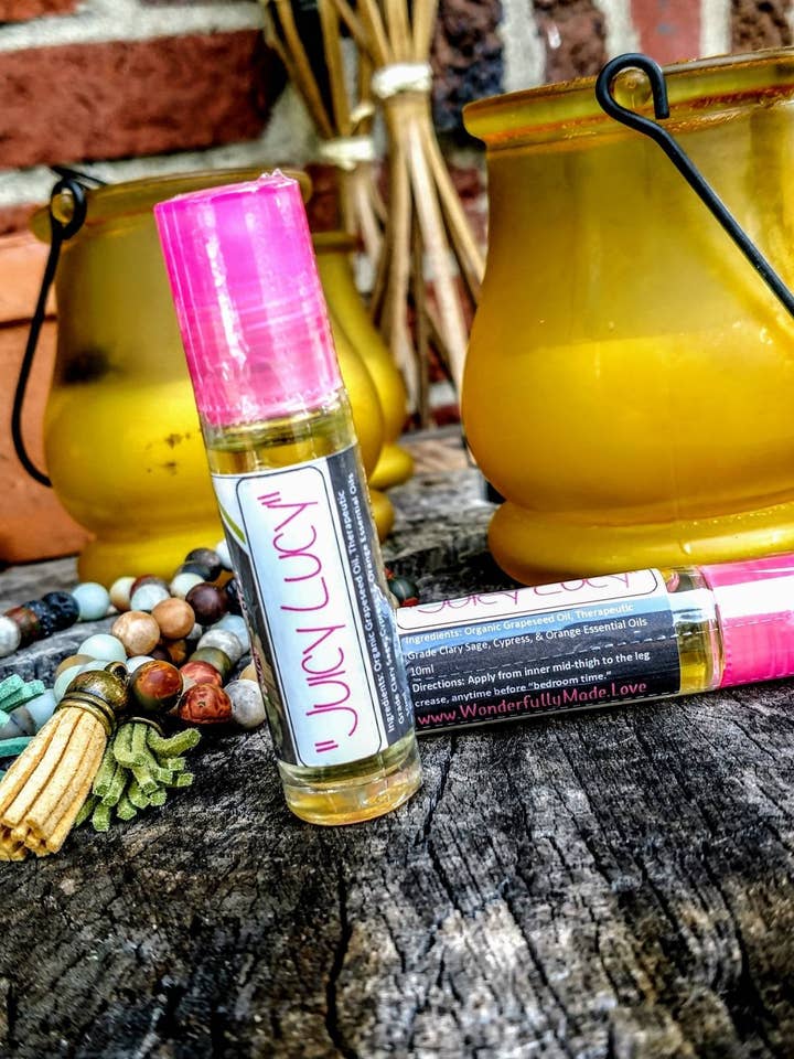 Juicy Lucy | Libido | Natural Booster | Bedroom | Sex Drive | Hormones | Essential Oils for wholesale by Wonderfully Made .love
