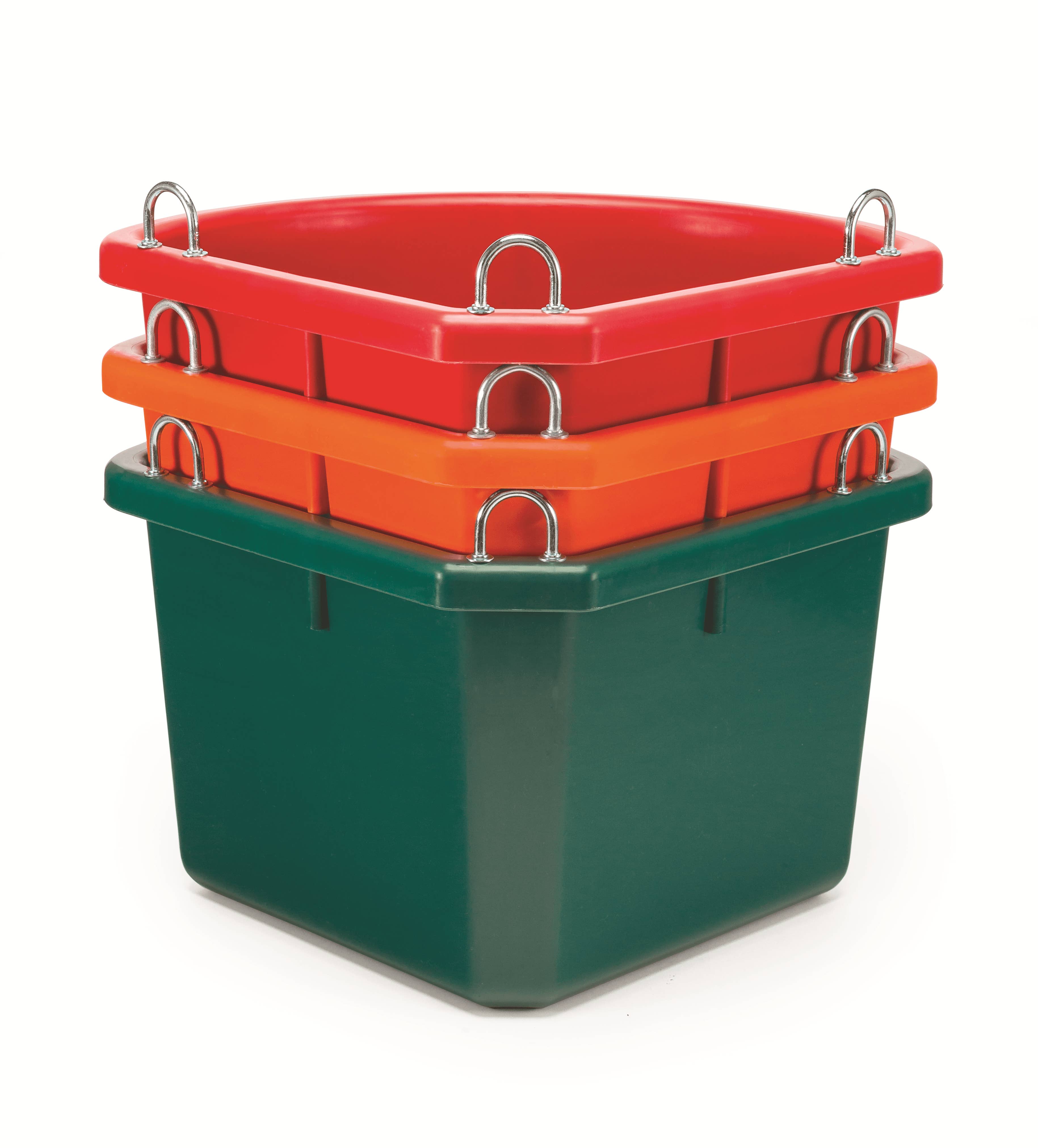 K&D Equestrian - Wholesale Pet Bowl - Cat/Dog - KD-136 Platinum Line Corner Feeder