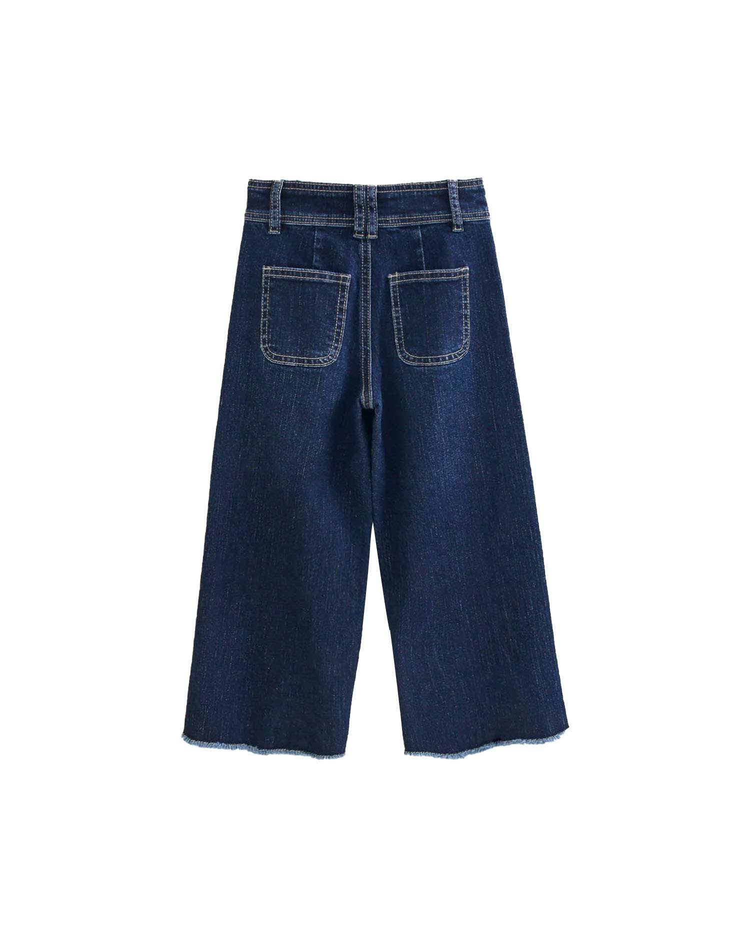 Dadati – wholesale Trousers – Kids – Long pants for girls denim culotte7
