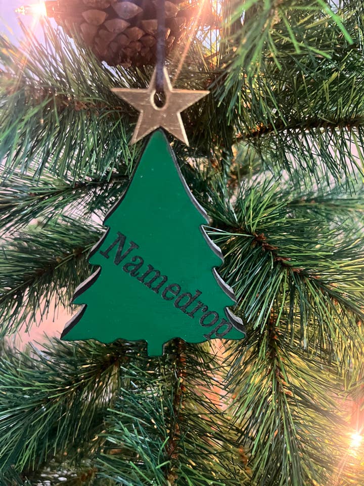 Custom Christmas Tree Ornament for wholesale by Room To Improve
