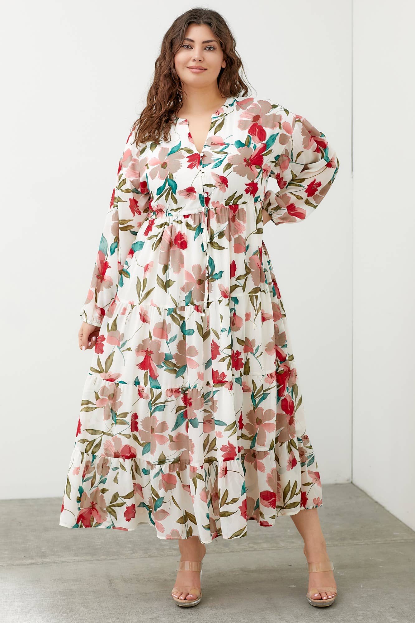 Floral Maxi Dress Wholesale