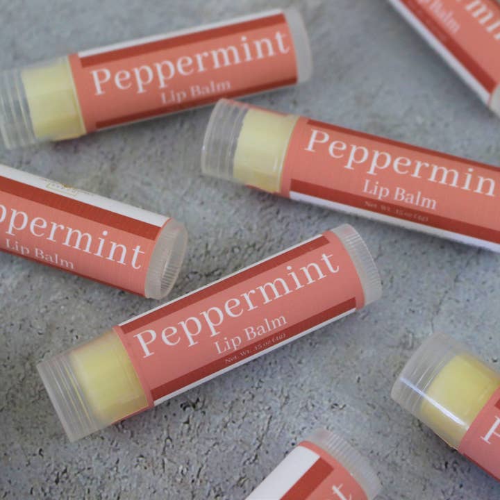 Happy Honey Bee Co. - Venta al por mayor Bálsamos labiales - Bálsamo labial de menta l Brillo labial natural en forma de lápiz labial1