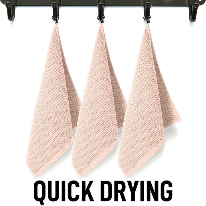 Zulay Kitchen - Wholesale Dishcloth - Waffle Weave Dish Towels – 12"x12" 6-Pack7