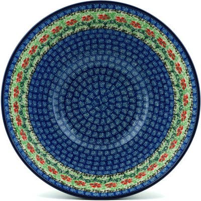 Polmedia Polish Pottery - Wholesale Bowl - Bowl 9" Maraschino Theme1
