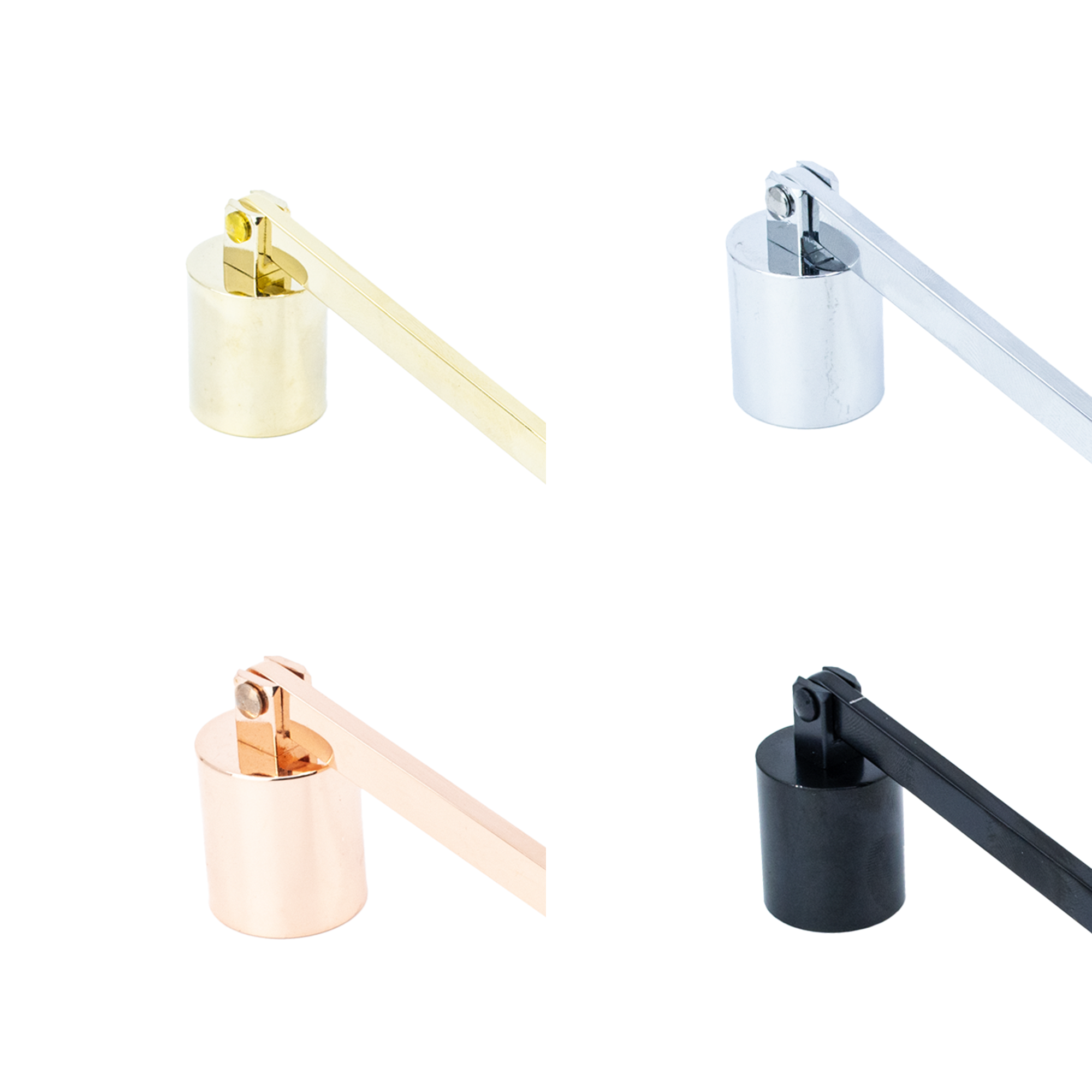 Chandler Studio - Vente Éteignoir à bougie - Éteignoir à mèche en acier inoxydable poli main4