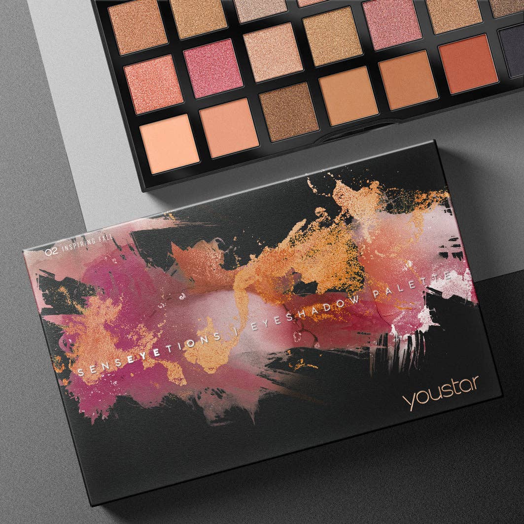 Dobner Kosmetik - Wholesale Eyeshadow Palette - SENSEYETIONS Eyeshadow Palette 02 - Inspiring Fall3