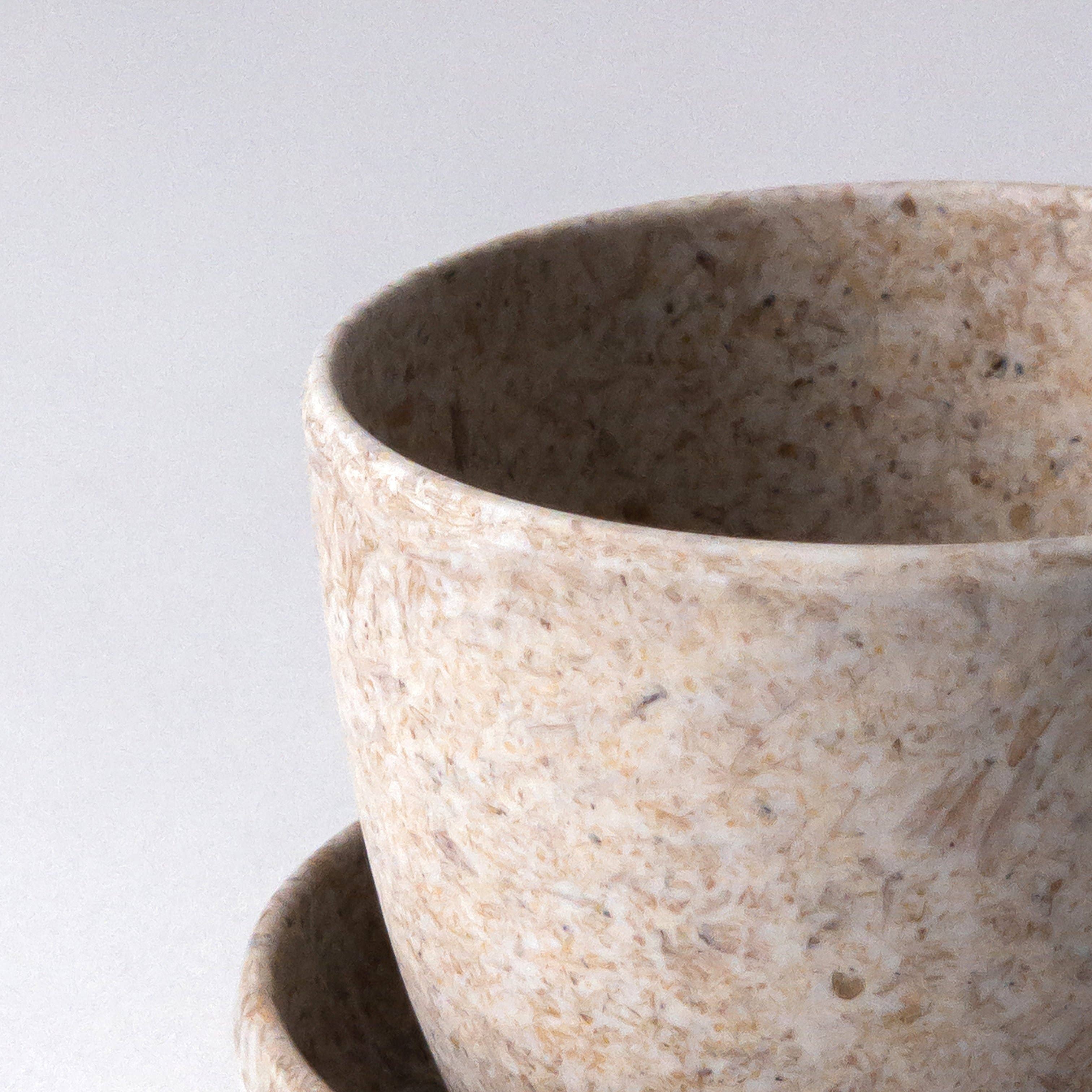 Kanso Designs - Vente Pot - Mini pot de fleurs en cosse de riz1