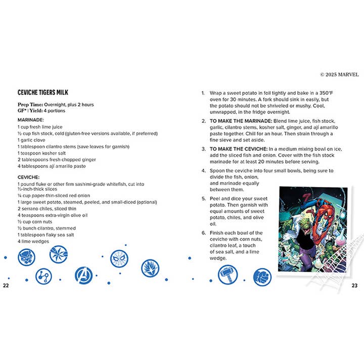 Insight Editions - Wholesale Cookbook - A Taste of Marvel: Snacks