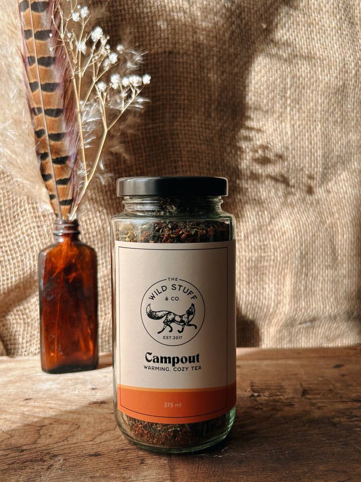 Campout Tea for wholesale by The Wild Stuff & Co.