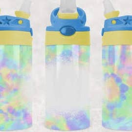 Pastel Customizable Kids or Sippy Cup for wholesale by Twisted T Creations