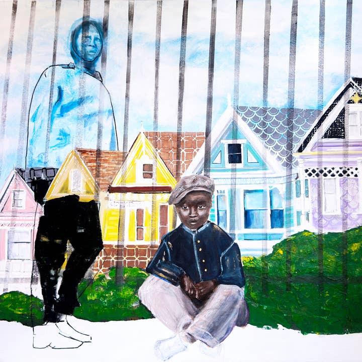 Points de vue contrastés pour la vente par Kelly U Fine Art Studio