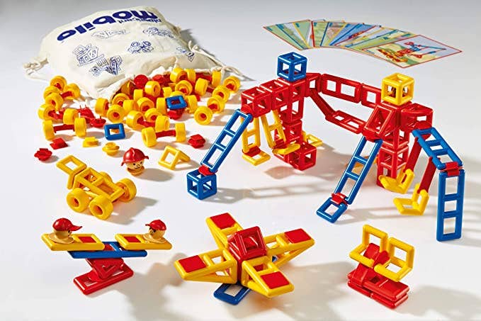 Mad Monkey GmbH - Vendita all'ingrosso Set di giocattoli - Bambini - Set da costruzione Plasticant Mobilo 103 I - 192 pezzi2