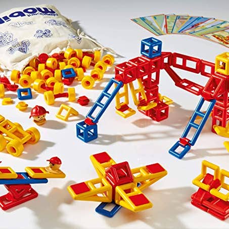 Mad Monkey GmbH - Wholesale Toy Set - Kids - Plasticant Mobilo 103 Construction Set I - 192 pieces2