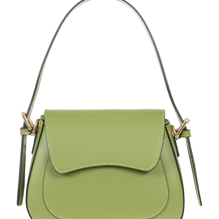 Florence Leather - Wholesale Shoulder Bag - Women's - Annabelle Dollar Mini Leather Handbag