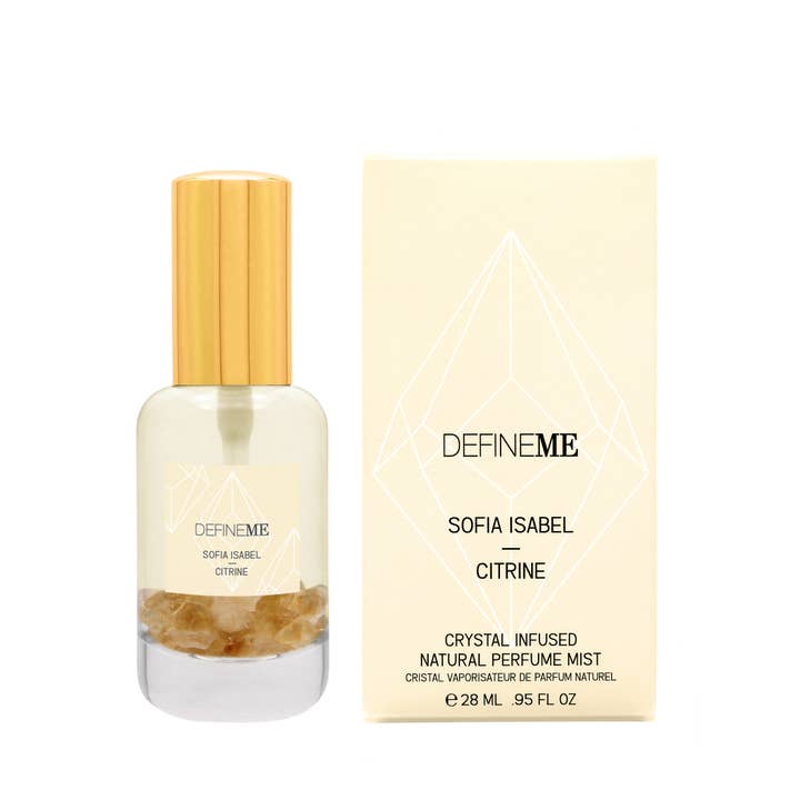 DefineMe - Wholesale Perfume/Eau de Toilette - Sofia Isabel - Citrine Crystal Perfume Mist for Fall1