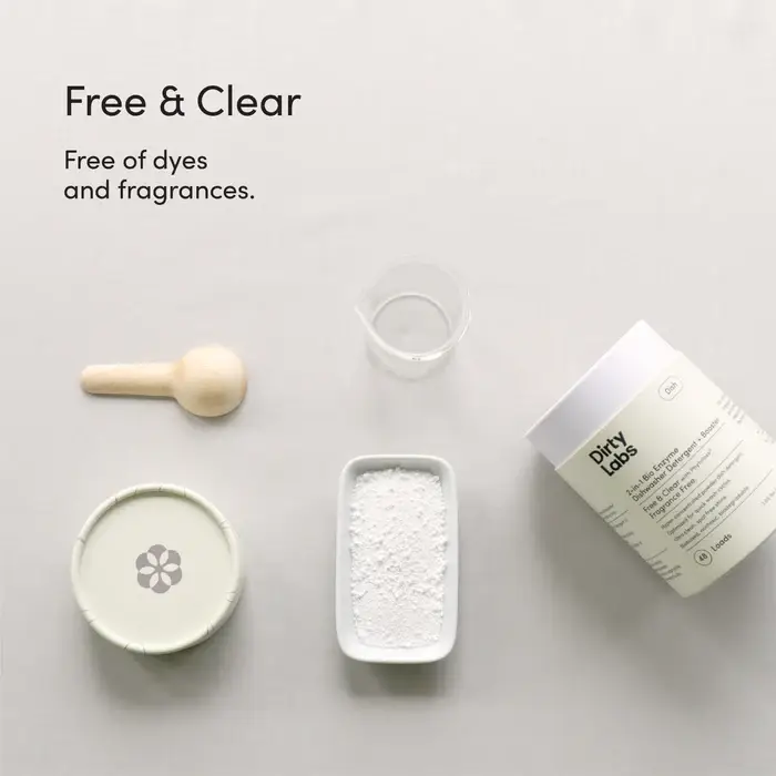 Dirty Labs - Wholesale Dish Soap - Free & Clear Bio Enzyme Dishwasher Detergent3