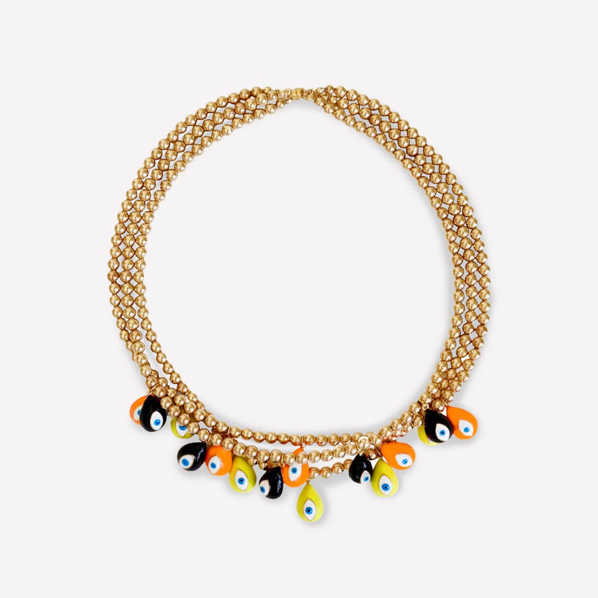 22 Jewelry - Wholesale Pendant/Charm Necklace - RANIA EYE NECKLACE 6MM2