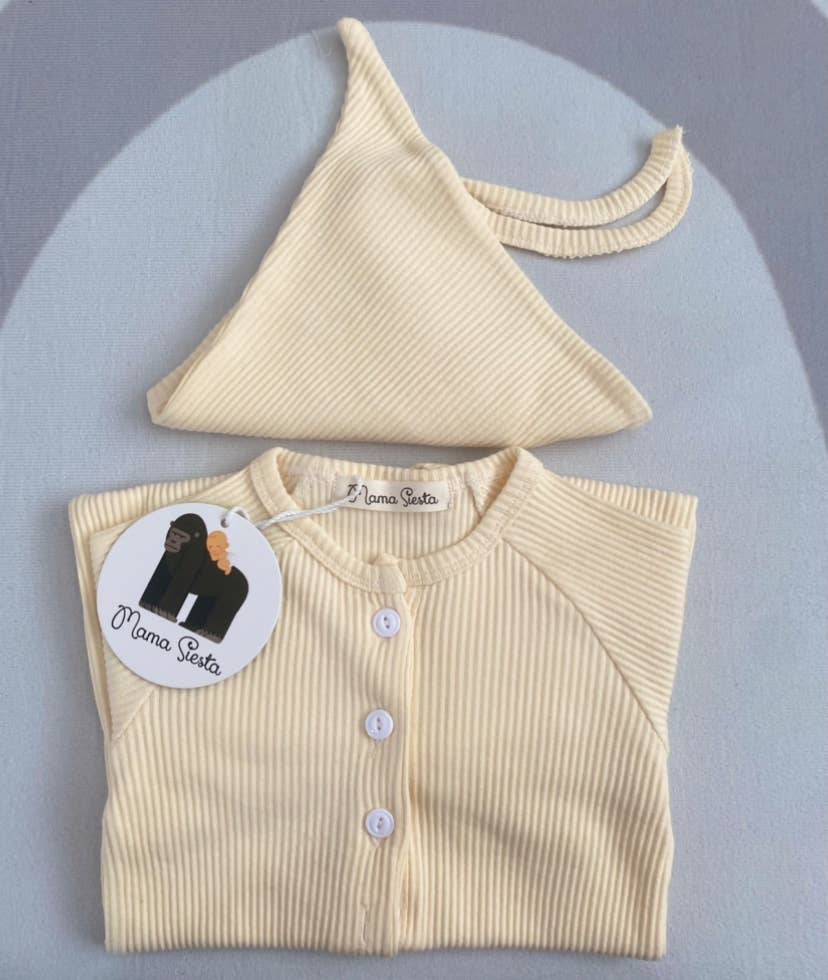 Mama Siesta – wholesale Jumpsuit – Baby – Earth Rompers (with hat)3