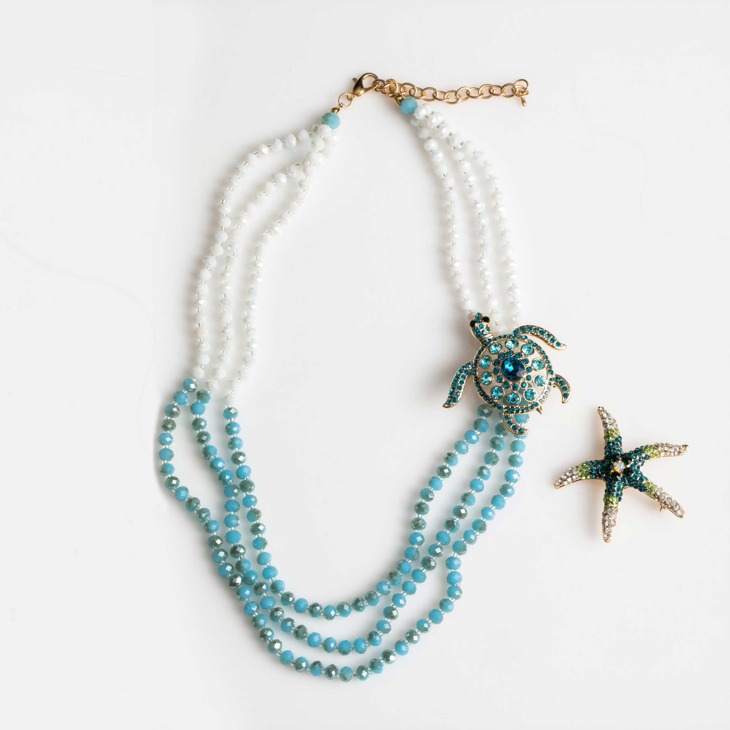 Jewelry Made by Me - Wholesale Brooch - Jeweled Sea Turtle Brooch1