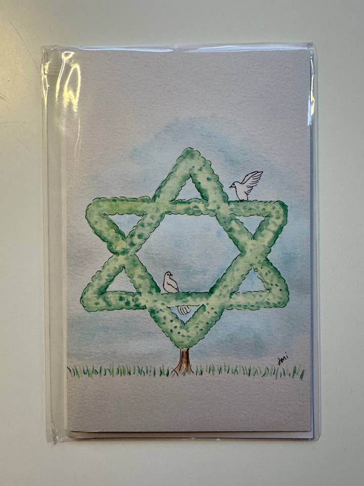 Cartões de Felicitações de B'nai Mitzvah, Bat Mitzvah, Bar Mitzvah por atacado de Joni McKown Art