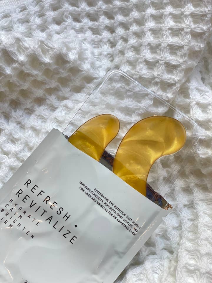 24K Gold Collagen Eye Masks - Single Backbar for wholesale by BEAUTOLOGY LAB