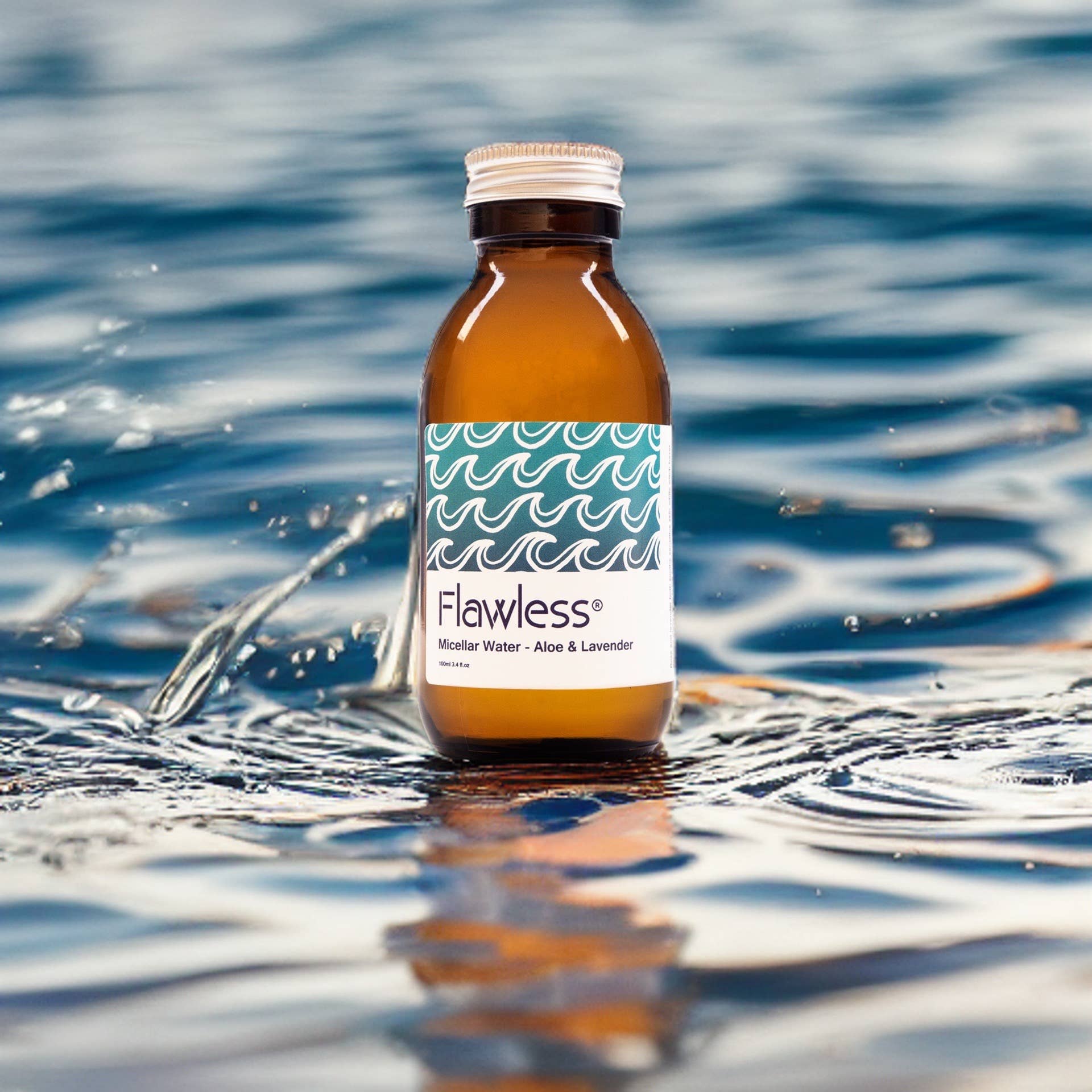 Flawless - Wholesale Facial Cleanser - Micellar Water Facial Cleanser - Aloe and Lavender1