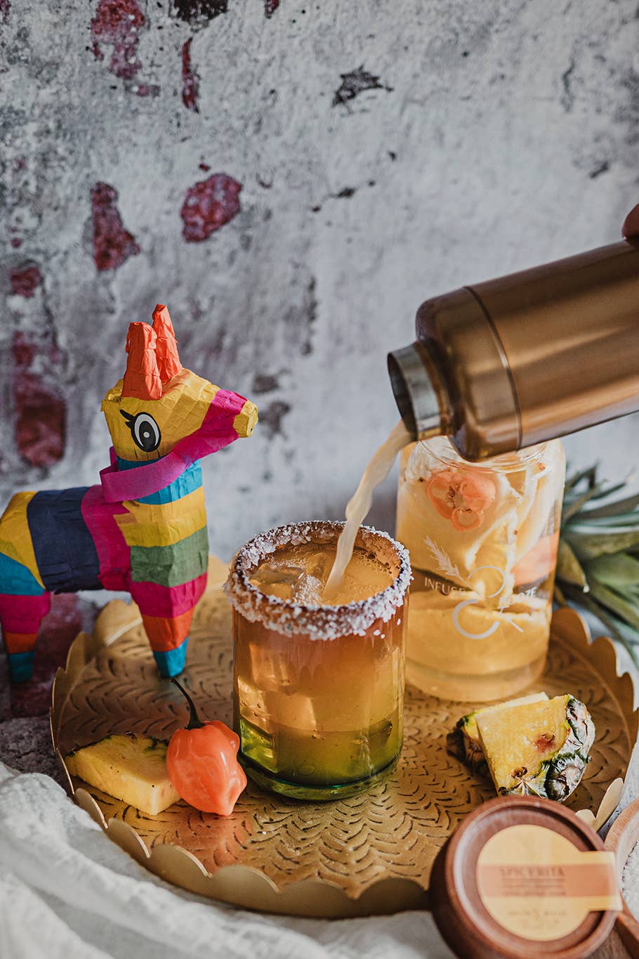 Infuse & Booze - Wholesale Cocktail Mix/Syrup - Spicy Rita3