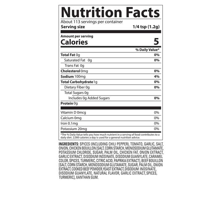 EZ Bombs - Wholesale Dried Spice Mix - Birria Bomb Seasoning – 2-Pack by EZ Bombs (24 Units/Case)6