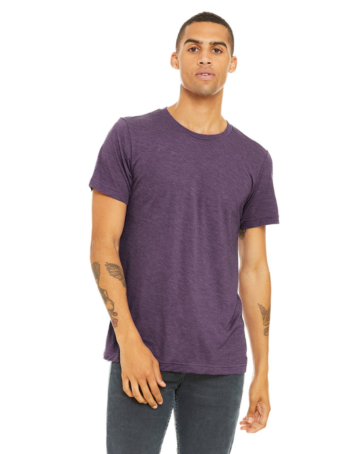 Total Apparel - Wholesale T-Shirt - Men's - Bella + Canvas Unisex Heather Blank CVC T-Shirt | 3001CVC36
