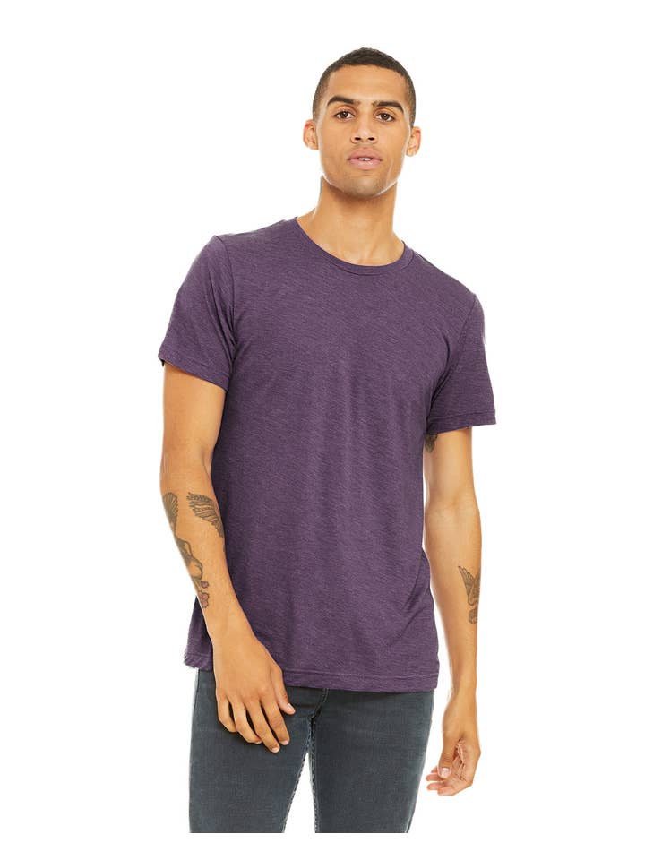 Total Apparel - Wholesale T-Shirt - Men's - Bella + Canvas Unisex Heather Blank CVC T-Shirt | 3001CVC36