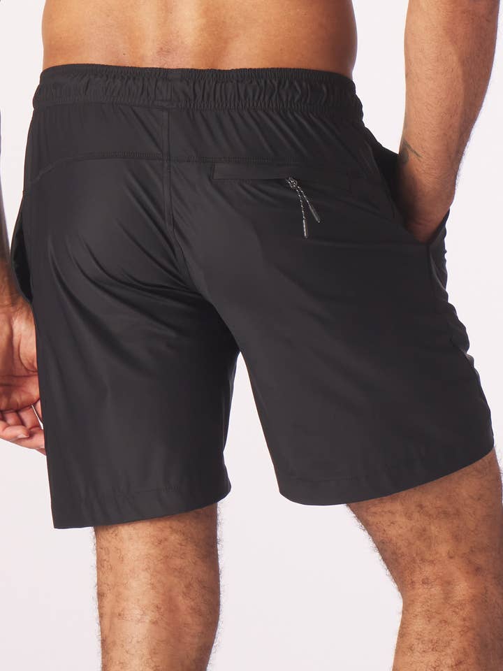 Court Short 7.5": Black for wholesale on Faire1