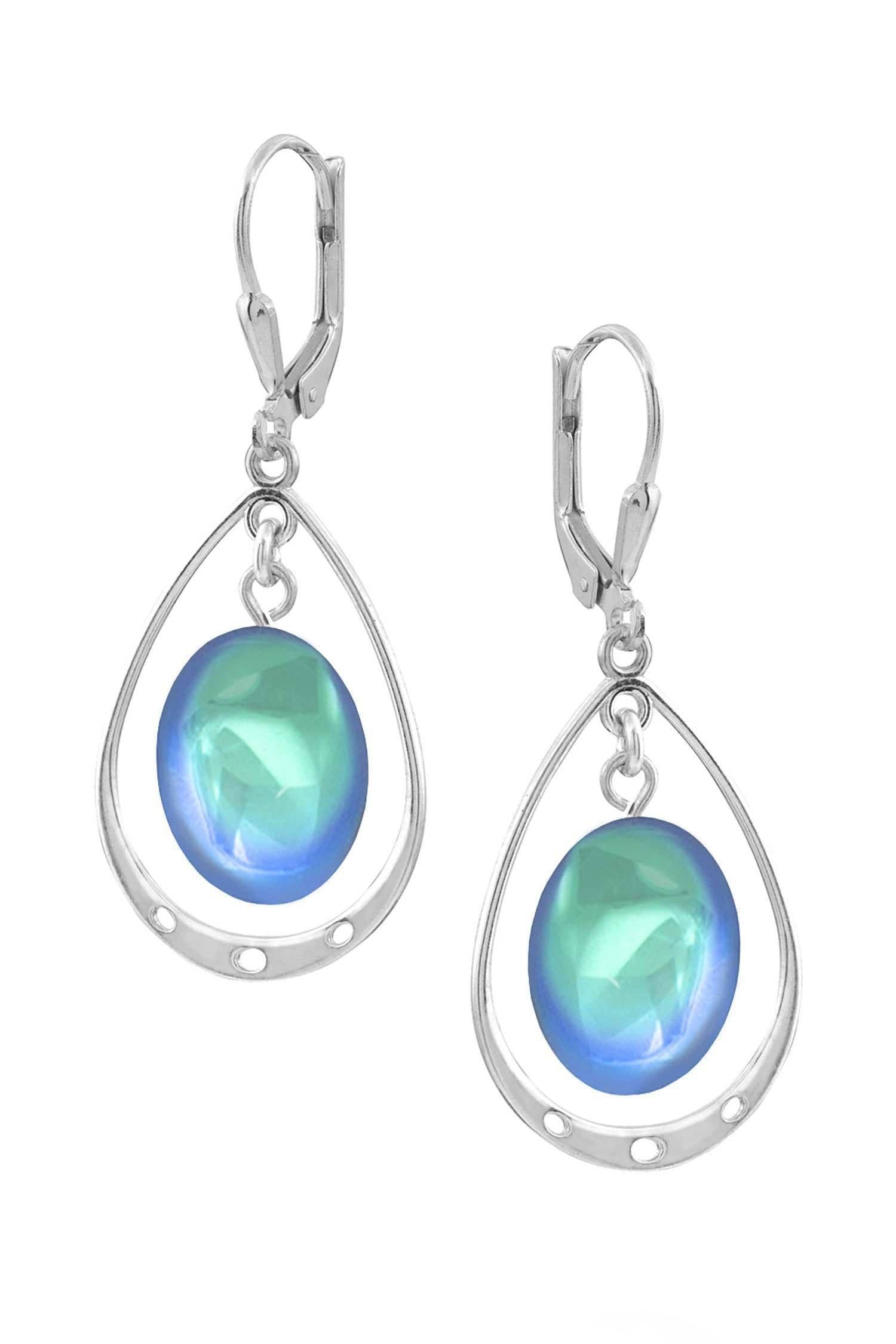 LeightWorks - Vente Boucles d'oreilles pendantes - Boucles d'oreilles ovales avec boucle4