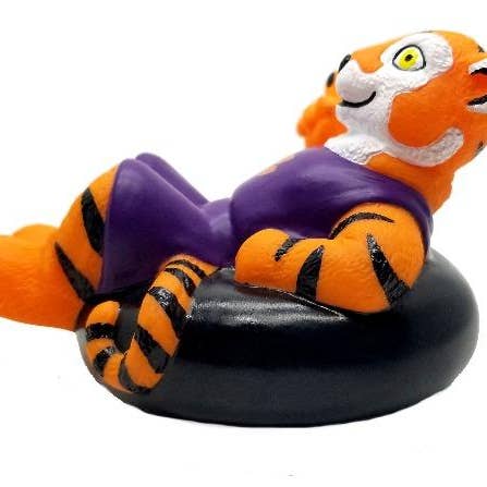 Rubber Tubbers - Wholesale Bath Toy - Baby - Clemson University - Tigers - Premium Bath Toy Collectible2