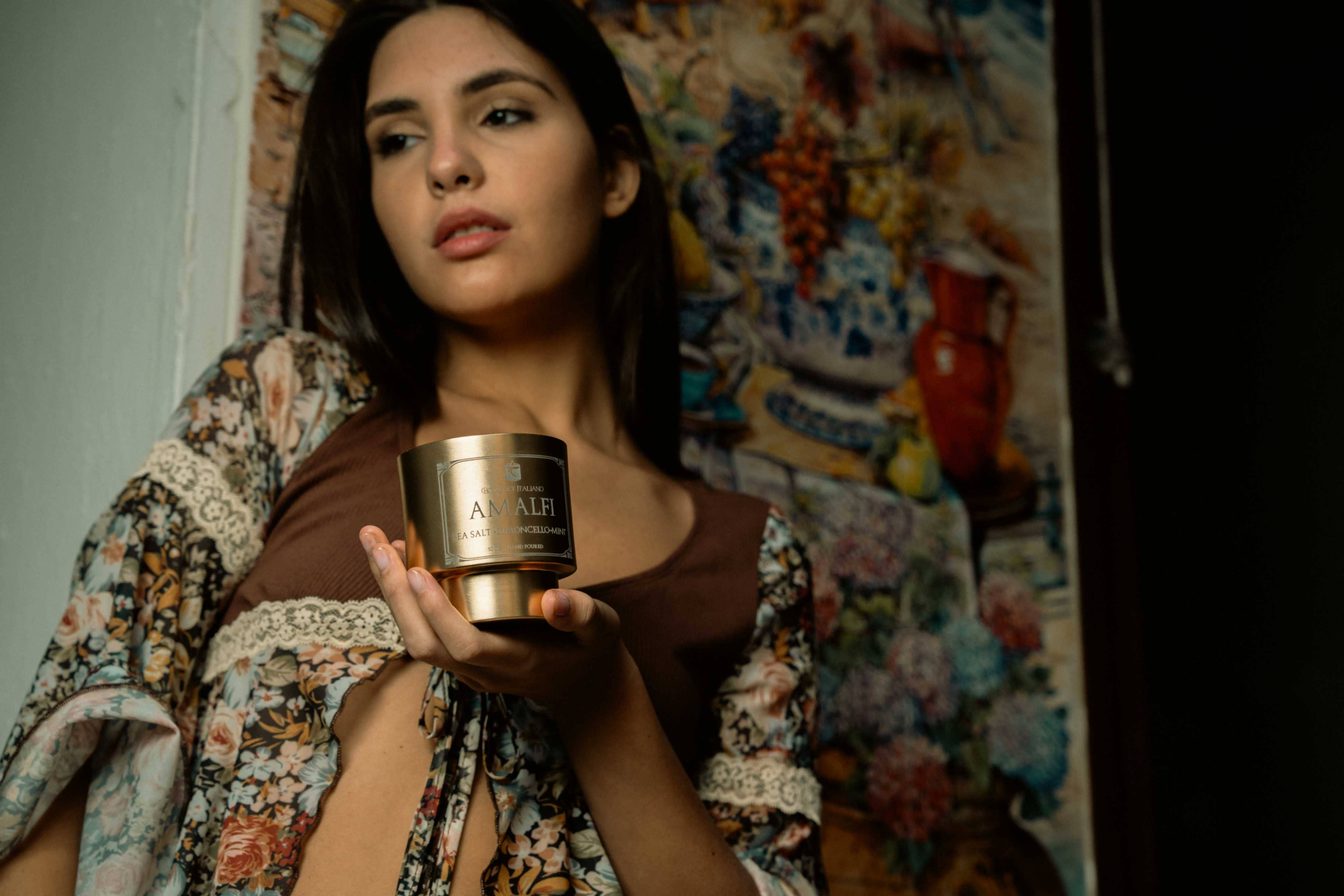 BouquetItaliano – wholesale Jar/filled candle – Amalfi Luxury Scented Candle – Italian Coastal Inspired48