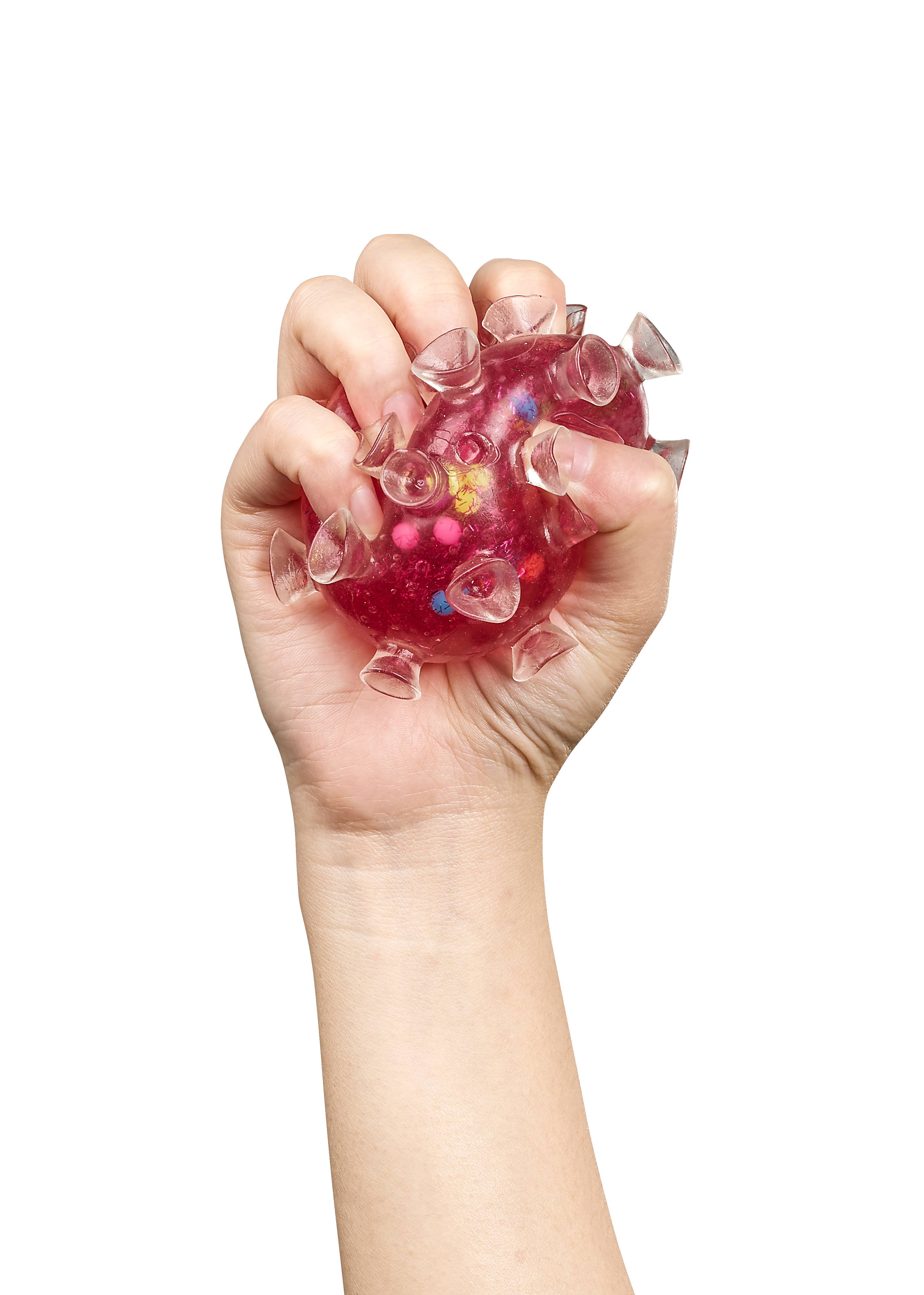 Toysmith - Wholesale Squishy Toy - Kids & Baby - Squishy Sucker Balls, Assorted Colors, Indivdually Packaged7