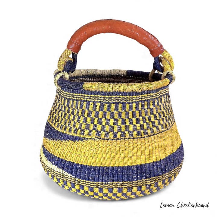Bell-Shaped Basket - SALE for wholesale by Ti-a Woven Goods