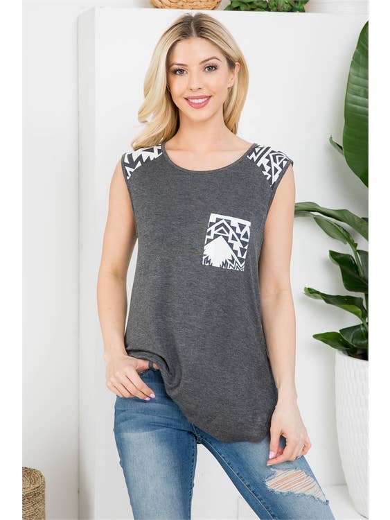 Avery - Wholesale Tunic - Women's - AV1112-EDWIN