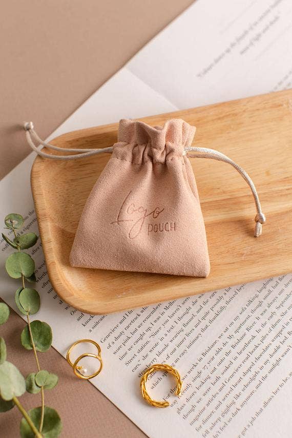 Logo Pouch – wholesale Påse - Dam – SOPHIA 100 st - Skyddande skoppåsar5