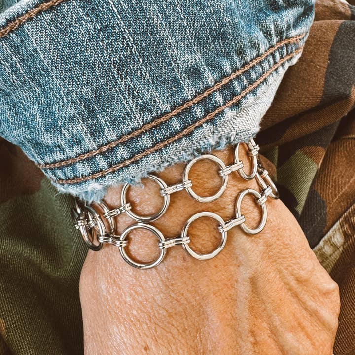 Sosobella Designs - Wholesale Link & Chain Bracelet - Circle Link Bracelet3