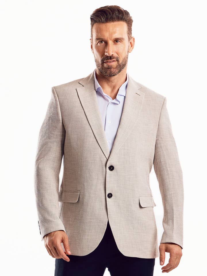 Chaqueta Deportiva de Tejido Texturizado para Hombre Mojito Reserve para venta al por mayor de MOJITO COLLECTION