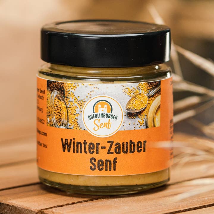 Mostarda Winter Magic por atacado de Quedlinburger Senf