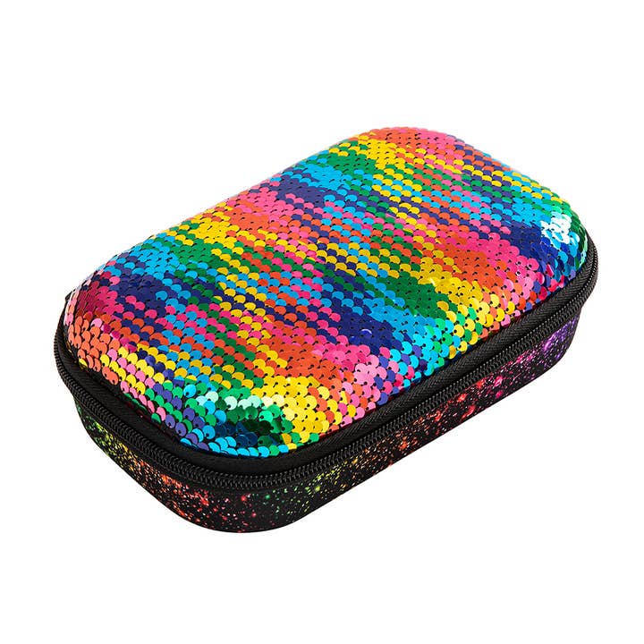 ZIPIT Sequin Pencil Box for wholesale by ZIPIT