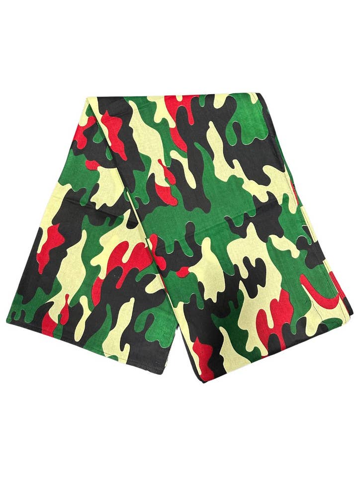 Foulard Long Décontracté Africain | 72'' x 22'' | pour la vente par Satsuma Wholesale