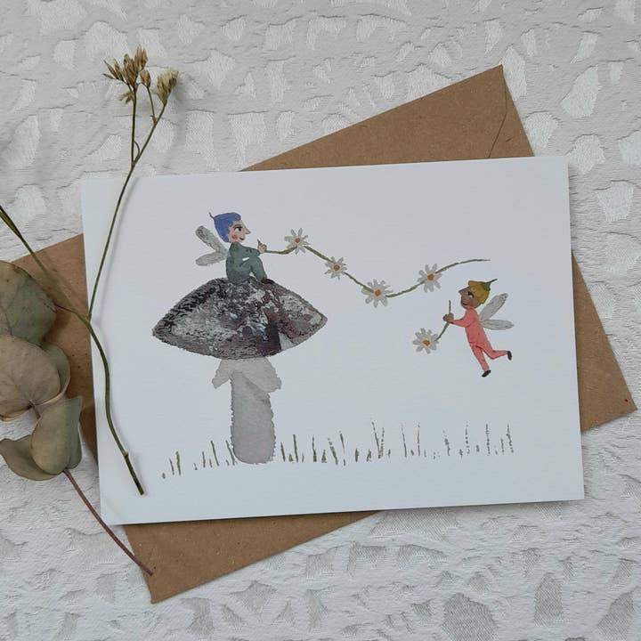 Flower Fairies Greetings Card for wholesale by LYDIAMAE